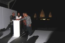 世界遺産「プランバナン寺院遺跡群　LEDライトアップの瞬間