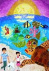 【最優秀賞】倉田叶望さん（5年生） 第10回環境絵画コンクール
