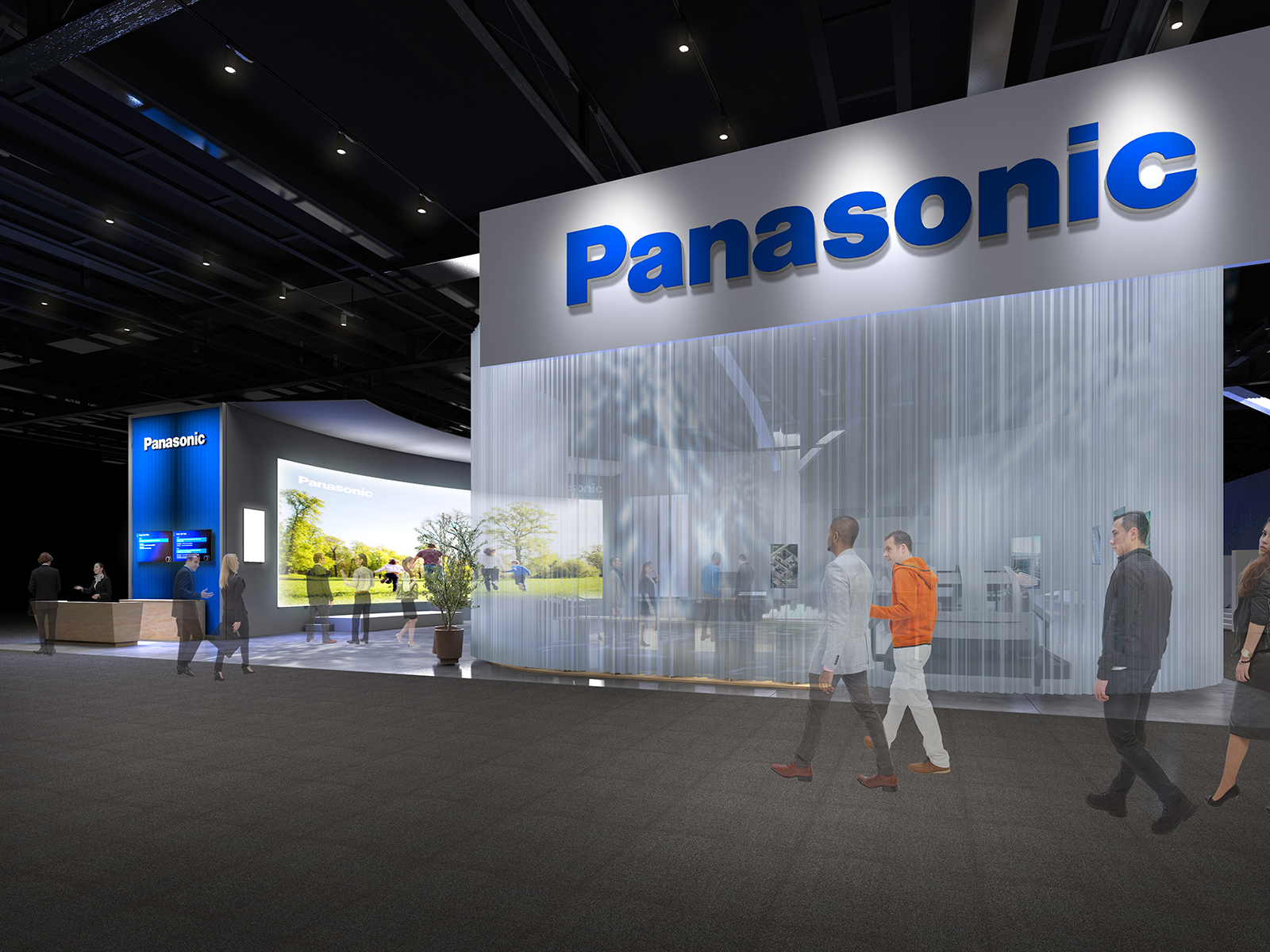 image: Entrance of Panasonic Booth