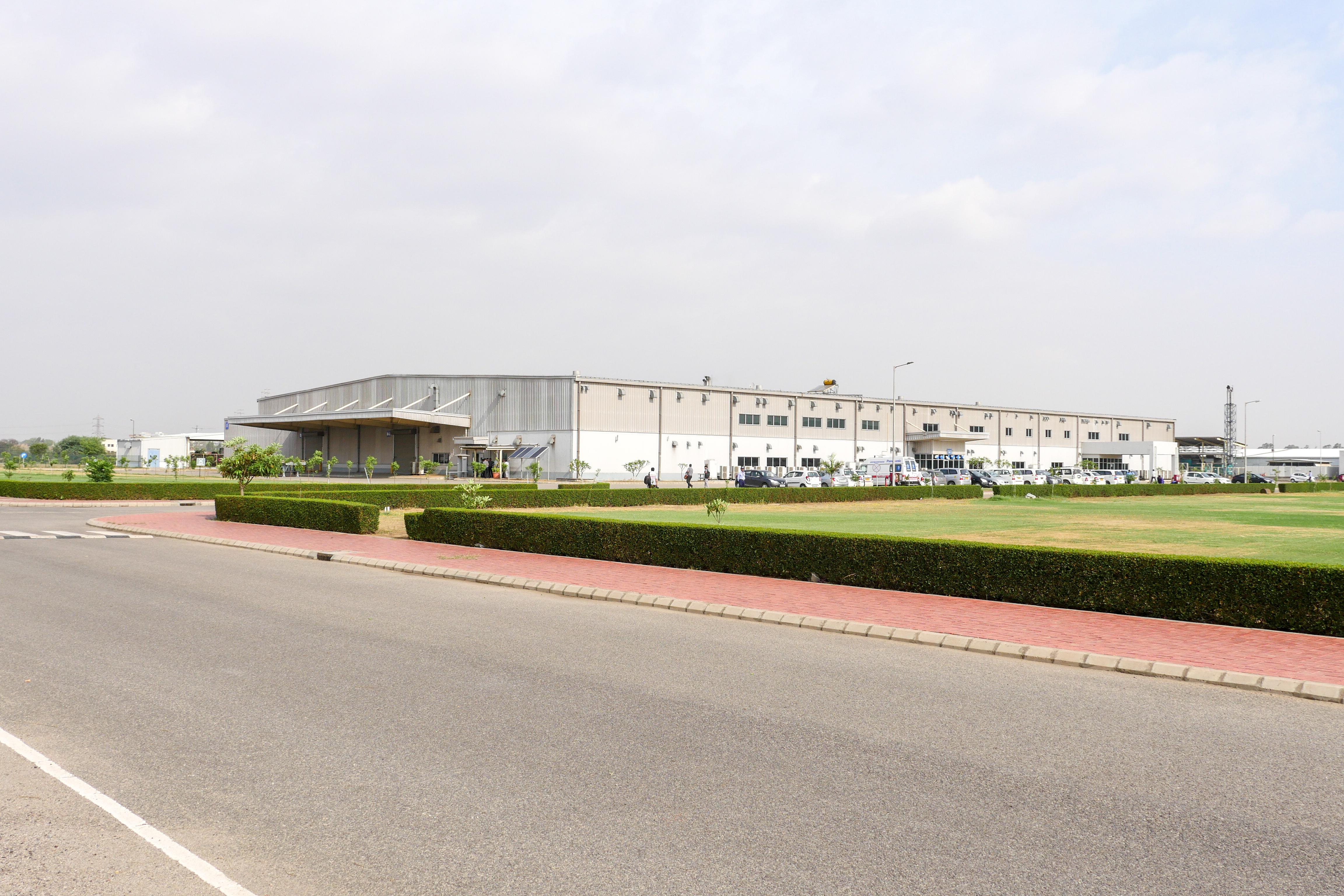 photo: A Panasonic plant in Haryana, India, where the launching ceremony took place