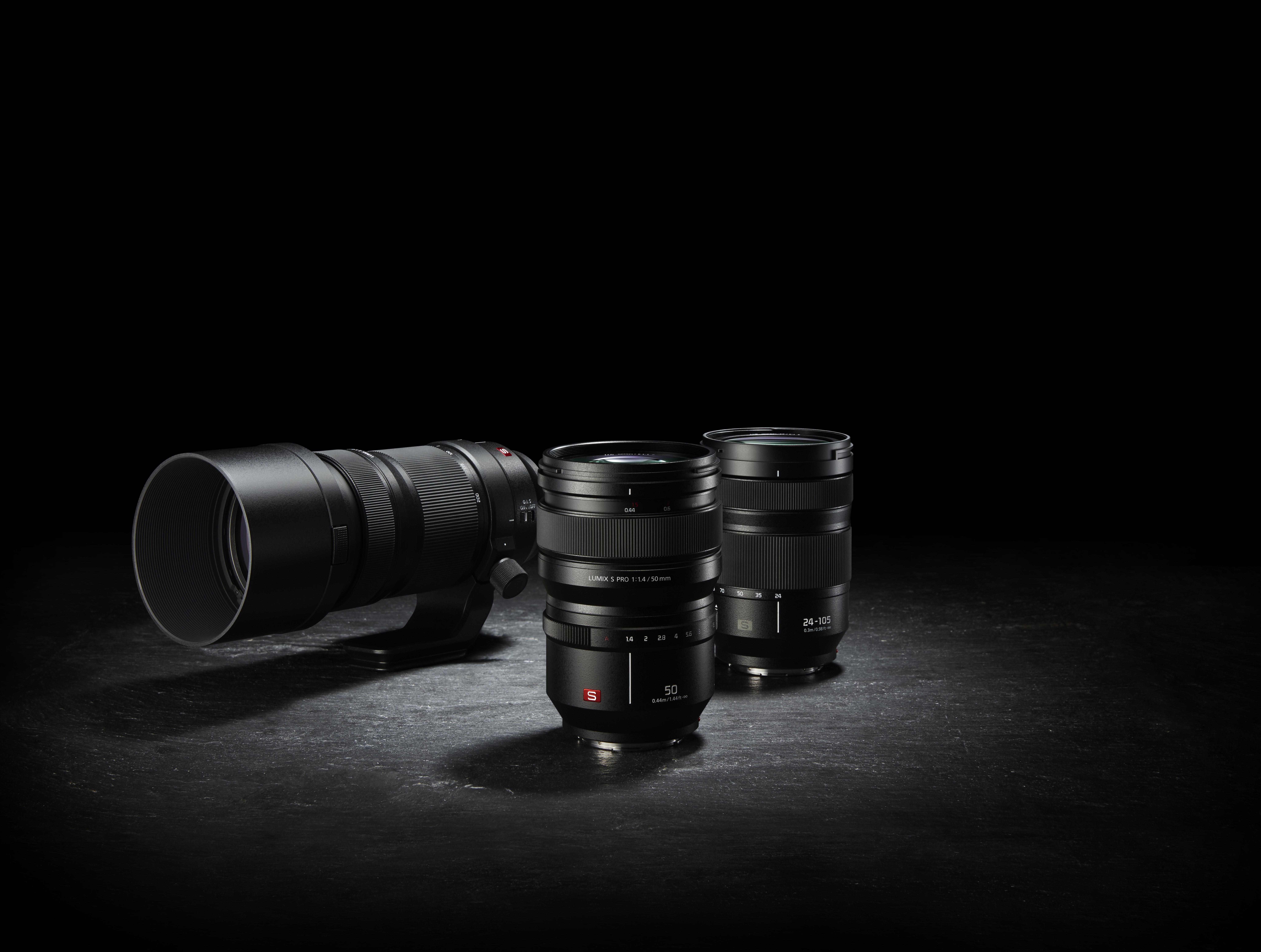 photo: L-Mount interchangeable lenses for the LUMIX S series