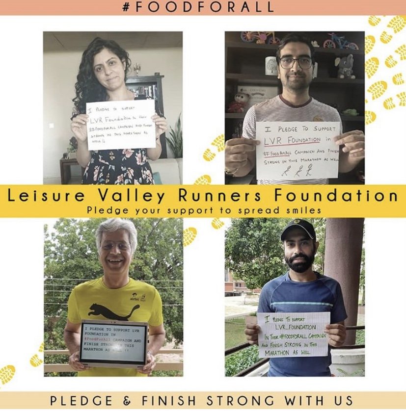 Leisure Valley Runners Foundation that Atul Arya supported