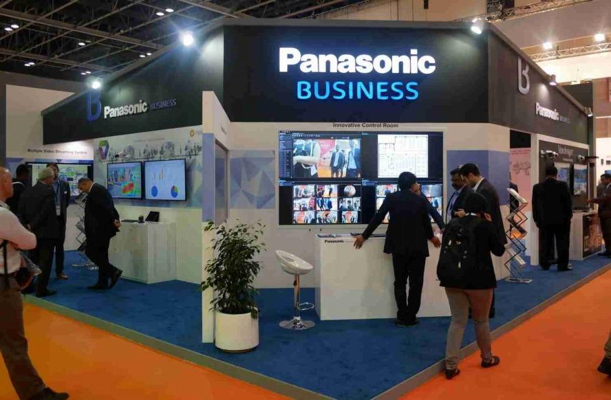 Panasonic Booth at Intersec 2017, Dubai