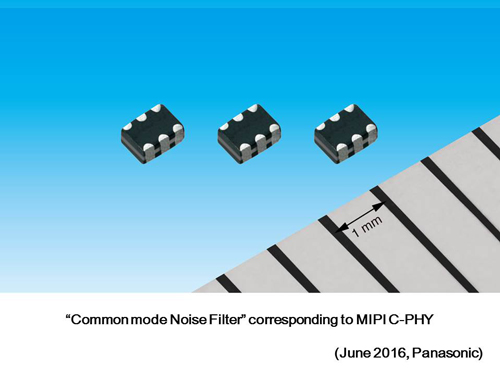 "Common mode Noise Filter" corresponding to MIPI C-PHY