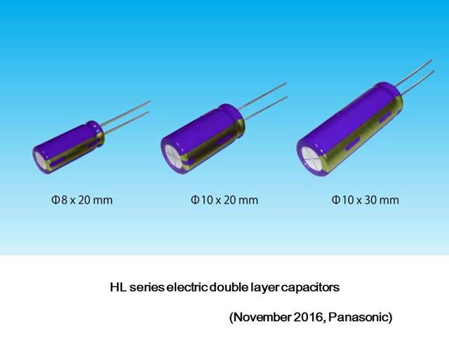 HL series electric double layer capacitors