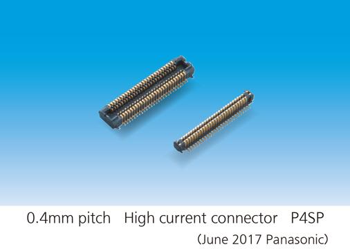 0.4mm pitch High current connector P4SP