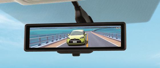 electronic rear view mirror for car