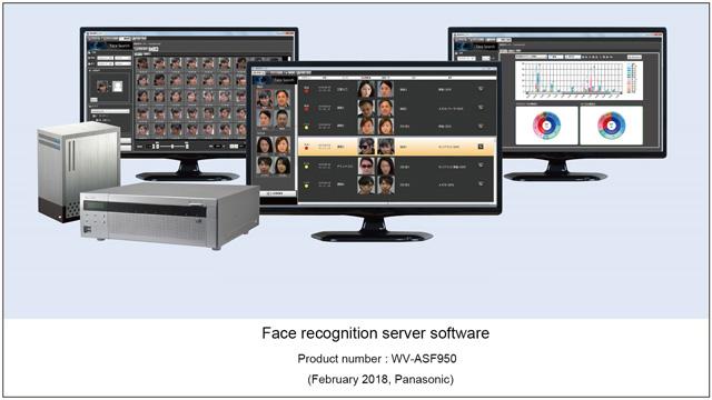 Face recognition server software Product number:WV-ASF950