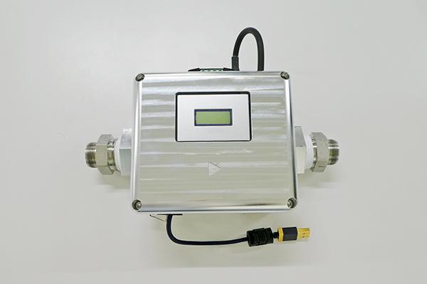 Ultrasonic gas flow and concentration sensor for hydrogen (Product under development)