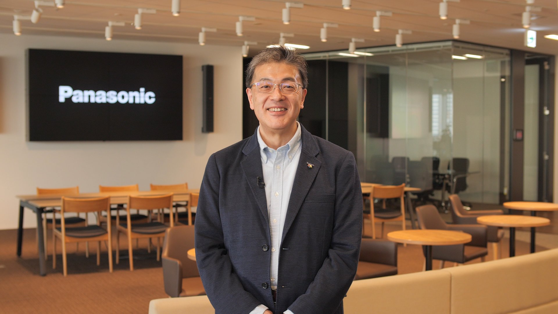 Photo: Yuki Kusumi, CEO of Panasonic Corporation