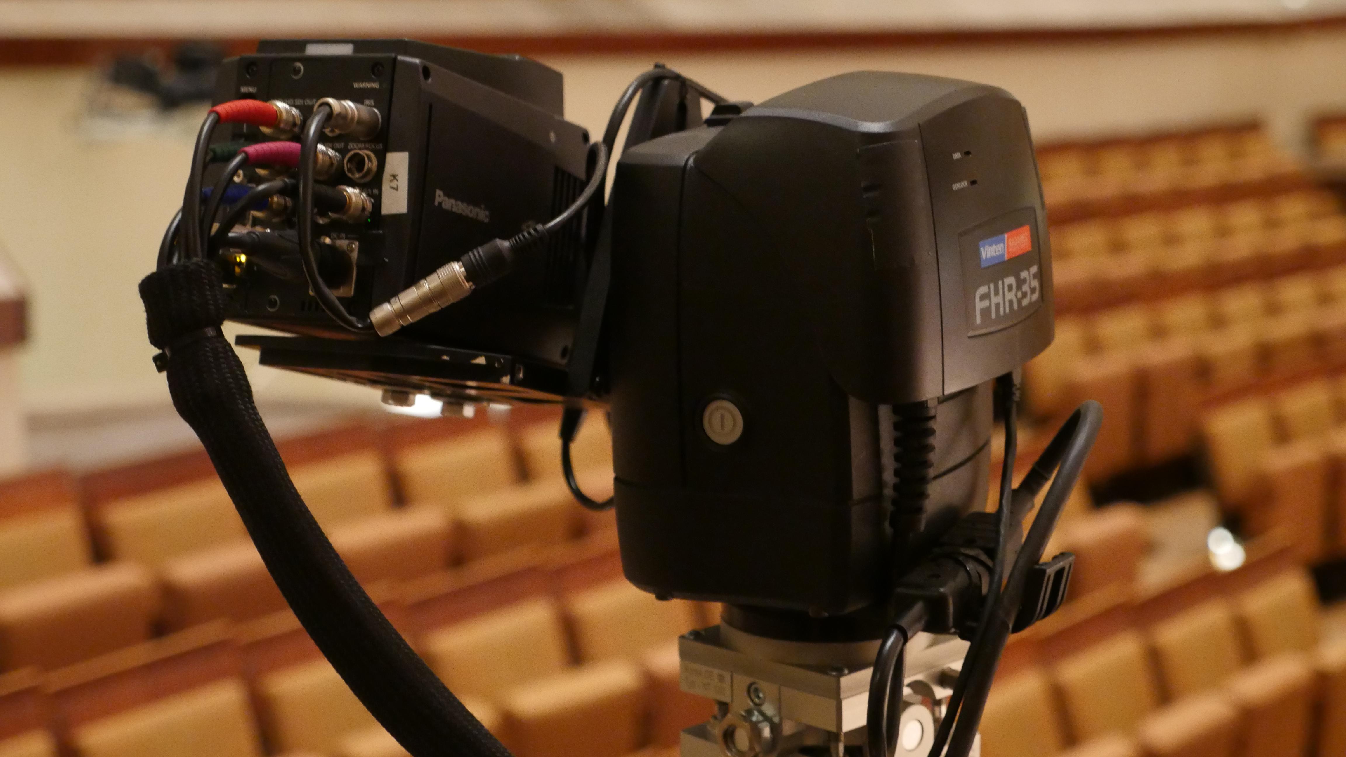 photo: Panasonic's AK-UB300 4K/HDR Box cameras used for Berlin Philharmonic Orchestra's Digital Concert Hall