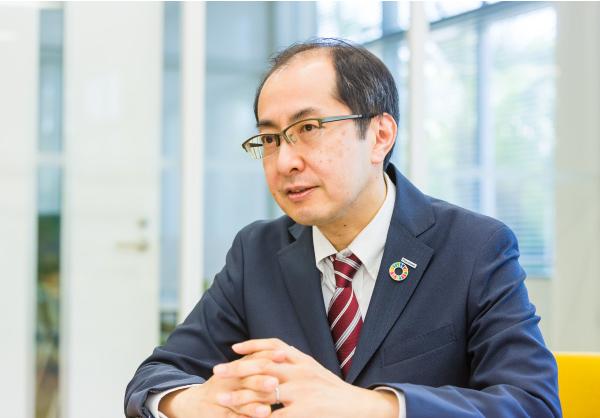 photo: Kosuke Kino, Manager, Program Management Section, CSR & Citizenship Department, Groupwide Brand Communication Division, Panasonic Corporation