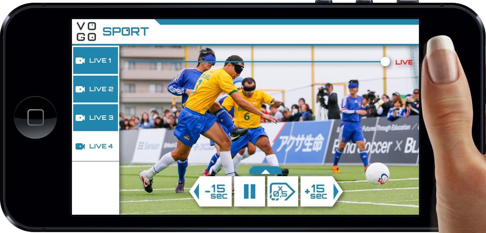 photo: Multi-Video Streaming System VOGO Sport