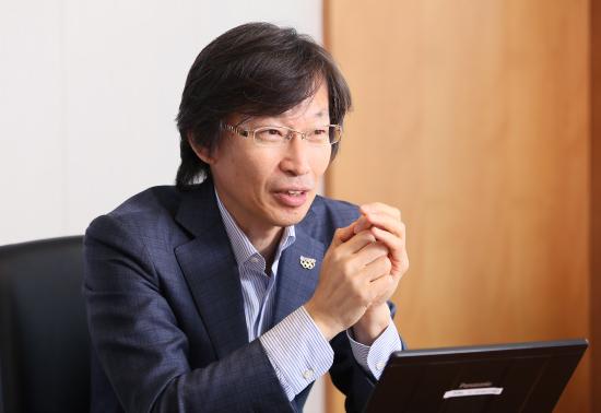 photo: Hiromasa Tatara, Chief, Strategy Planning Department, Tokyo Olympic & Paralympic Enterprise Division, Panasonic Corporation