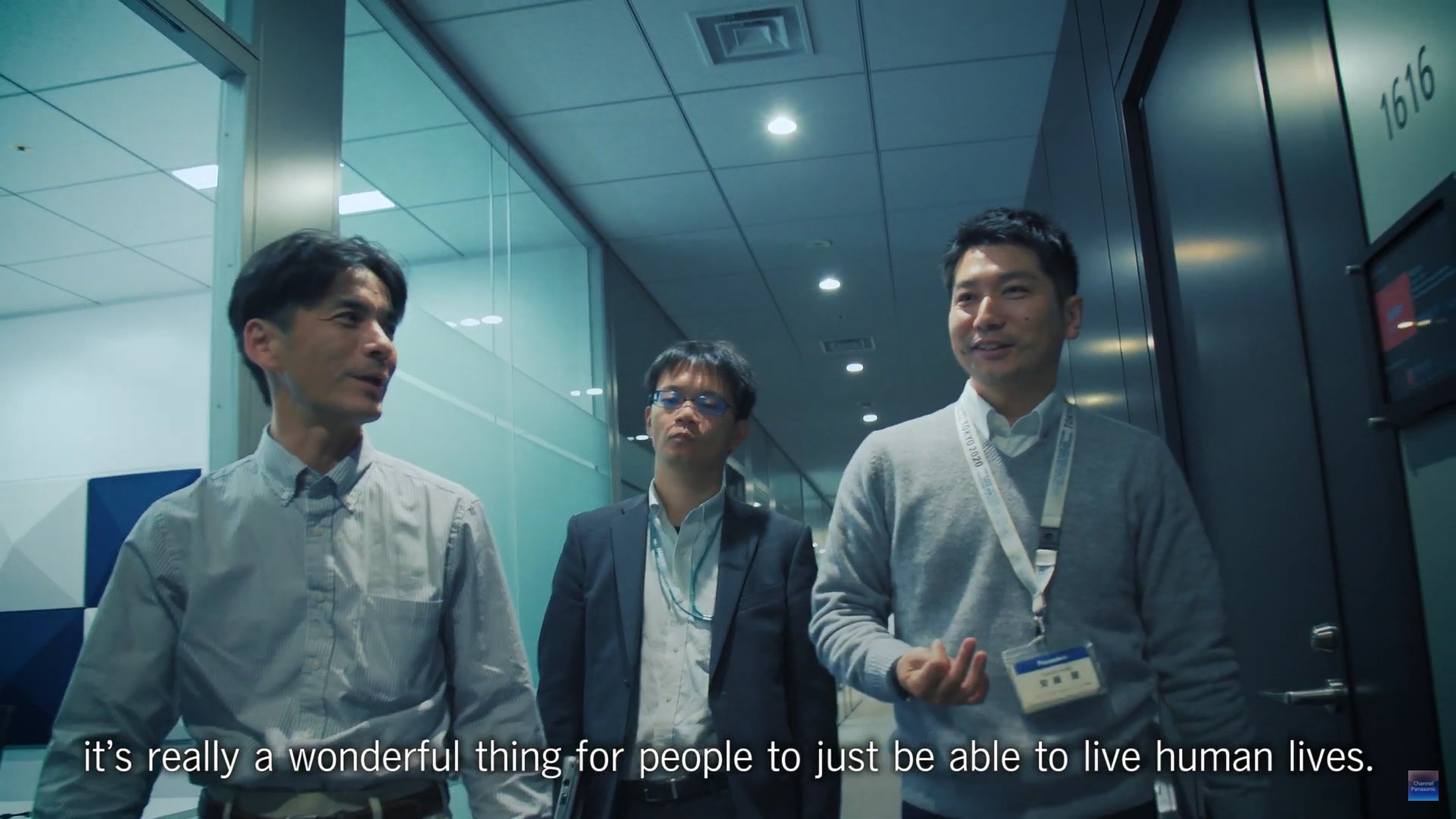 A screenshot from the video 'Interview with Takeshi Ando of Robotics Hub: Towards a more 