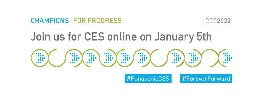 Banner for Panasonic CES 2022