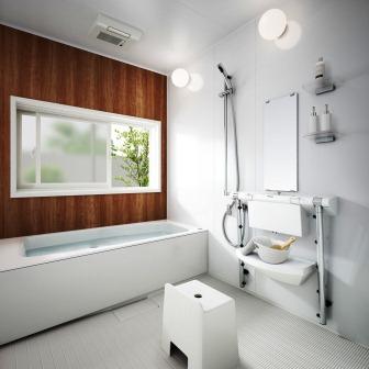 「Theシャワー」コンパクト設計で、従来取り付けできなかった0.75坪の浴室にも設置可能