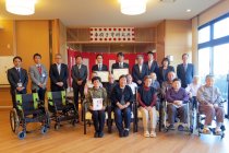 2014年10月7日宮城県老人施設協議会寄贈式