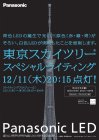 東京スカイツリースペシャルライティング2014年12月11日（木）20:15点灯！