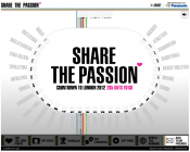 パナソニックからデビューしたFacebookアプリ「SHARE THE PASSION」