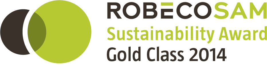 RobecoSAM社のCSR格付け「Gold Class」に選定
