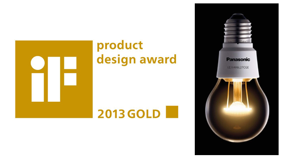 iFプロダクトデザイン賞（iF product design award）2013年金賞ロゴ