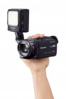 LEDビデオライトを装着したデジタルハイビジョンビデオカメラ｢HC-X920M｣