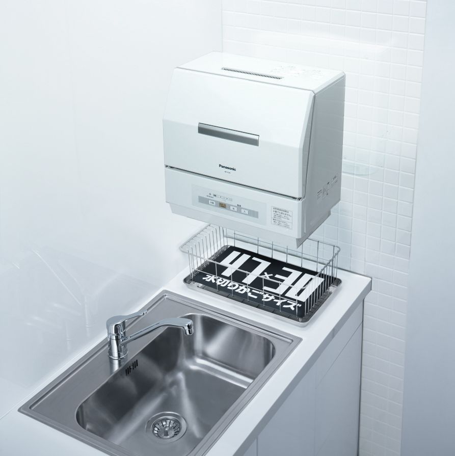 パナソニック 食器洗い機 プチ食洗 NP-TCB4-W 洗浄のみ 乾燥機能は付いていません - 3