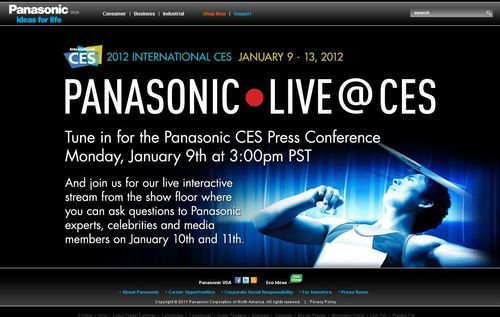 Panasonic LIVE @ CES