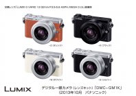 パナソニックのデジタル一眼カメラ LUMIX DMC-GM1
