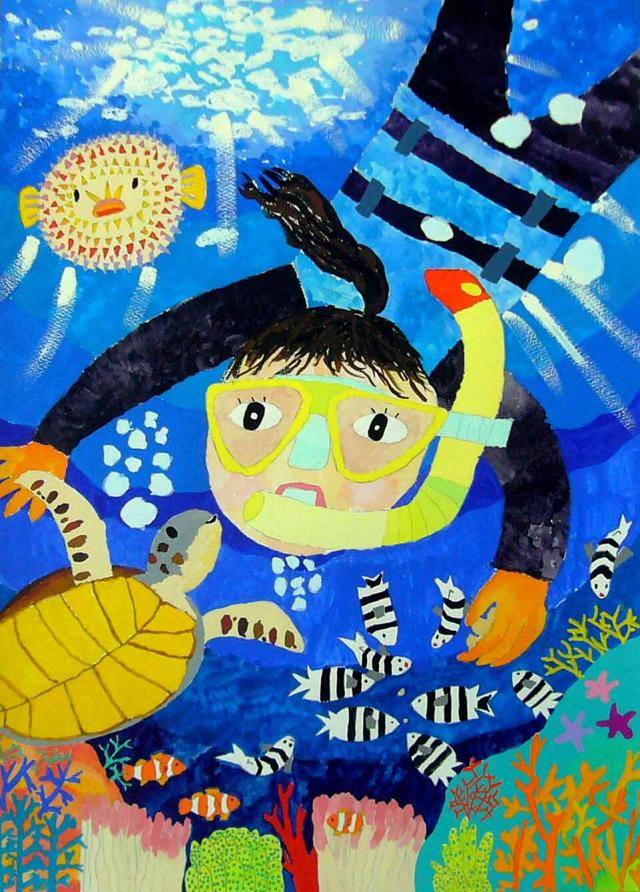 水と生きもの をテーマにした 第8回環境絵画コンクール の優秀作品が決定 トピックス Panasonic Newsroom Japan パナソニック ニュースルーム ジャパン
