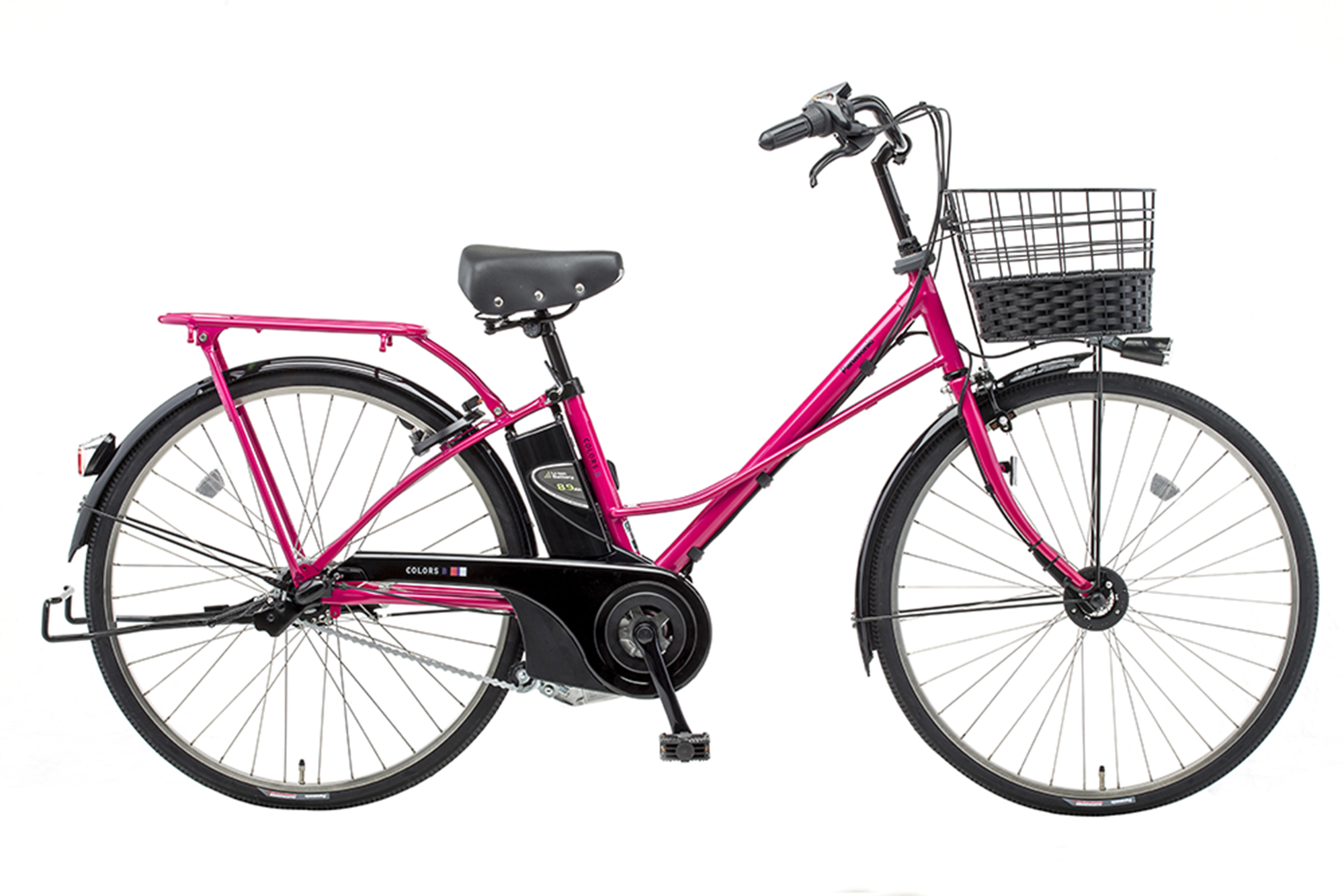 パナソニック　ファッションに合わせて選べるカラフルな電動アシスト自転車「カラーズ・B・EB」