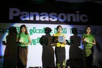 ミャンマーでのソーラーランタン新製品発表会