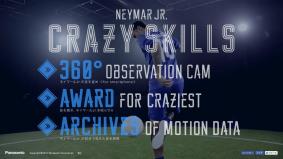 360度の実写映像でネイマール Jr.選手のスゴ技が見られる！
