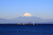 森戸神社からの富士山とヨット～「日本ヨット発祥の地 葉山フォトコンテスト2017」を開催