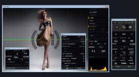 カメラ制御PCソフト「LUMIX Tether」操作画面イメージ