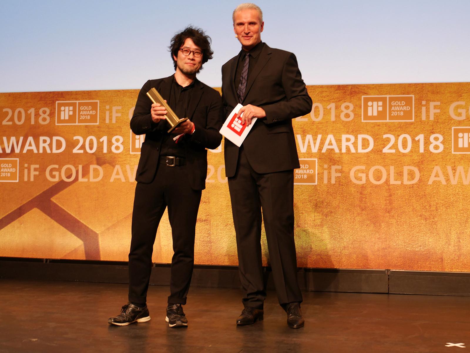 「iFデザインアワード2018」表彰式の様子（1）～パナソニックが金賞2件受賞