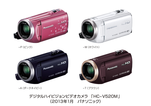 デジタルハイビジョンビデオカメラ HC-V520Mを発売 | プレスリリース 