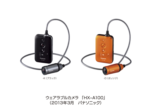 ウェアラブルカメラ HX-A100を発売 | プレスリリース | Panasonic 