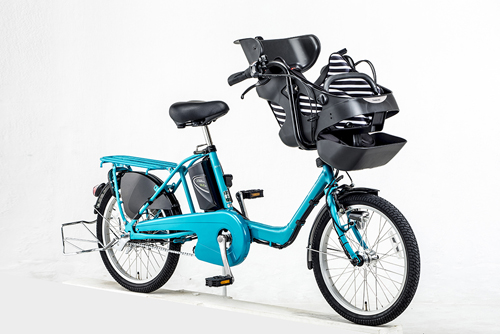 夫婦で使える 幼児2人同乗電動アシスト自転車「ギュット・ミニ・DX」を ...