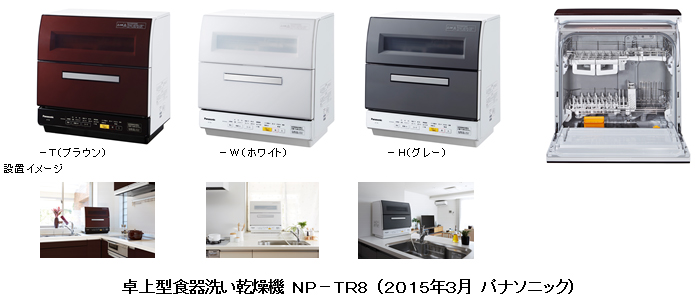 卓上型食器洗い乾燥機 「NP-TR8」を発売 | プレスリリース | Panasonic ...