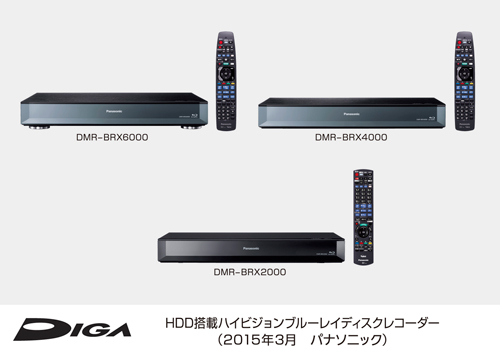 HDD搭載ハイビジョンブルーレイディスクレコーダー全自動DIGA ...