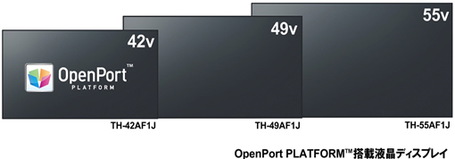 OpenPort PLATFORM(TM)搭載液晶ディスプレイ