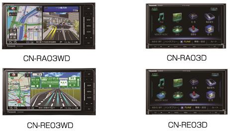 CN-RA03WD、CN-RA03D、CN-RE03WD、CN-RE03D
