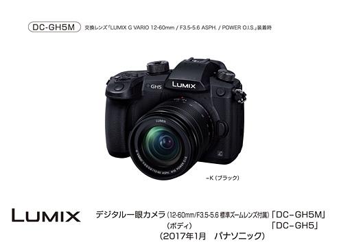 デジタル一眼カメラ 「LUMIX」 DC-GH5