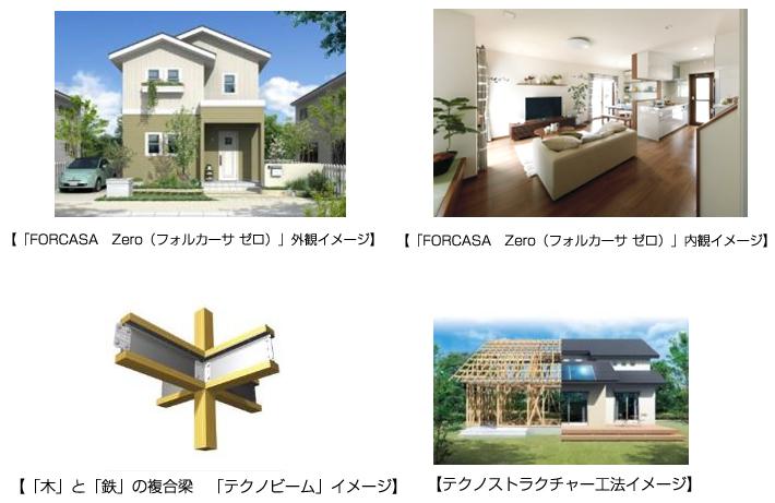 耐震住宅工法「テクノストラクチャー」の「FORCASA Zero（フォルカーサ ゼロ）」を発売