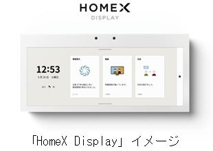 「HomeX Display」イメージ