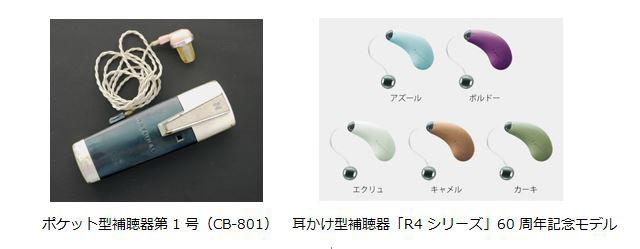 パナソニック補聴器事業60周年 耳かけ型補聴器「R4シリーズ」の記念モデルを発売