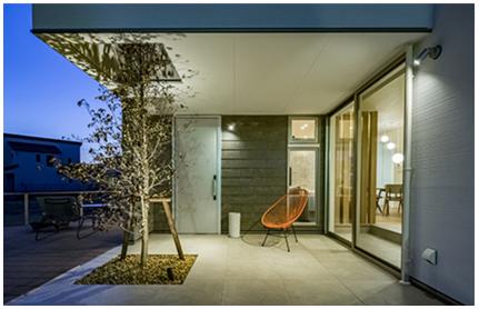 玄関先の広い軒下で屋内と屋外がつながる木造住宅 つながりを愉しむ家 を発売 プレスリリース Panasonic Newsroom Japan
