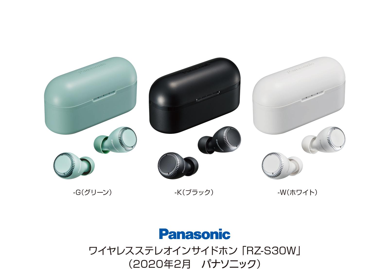 Panasonic ワイヤレスステレオサイドホン RZ-S30W - ヘッドホン